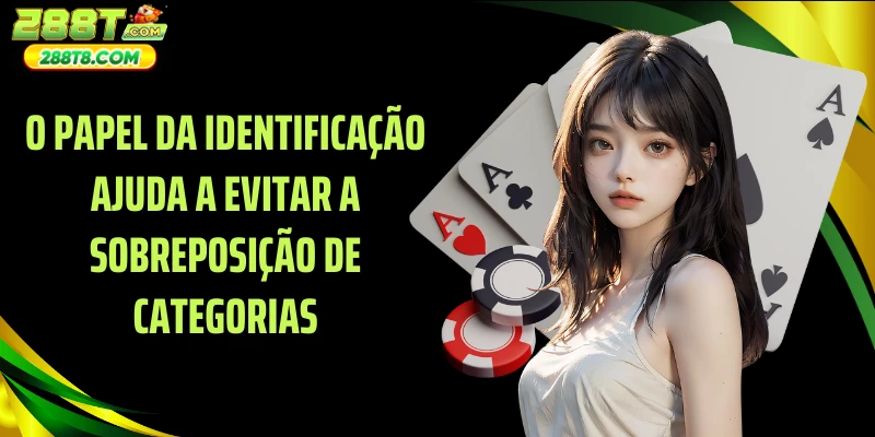 O papel da identificação ajuda a evitar a sobreposição de categorias